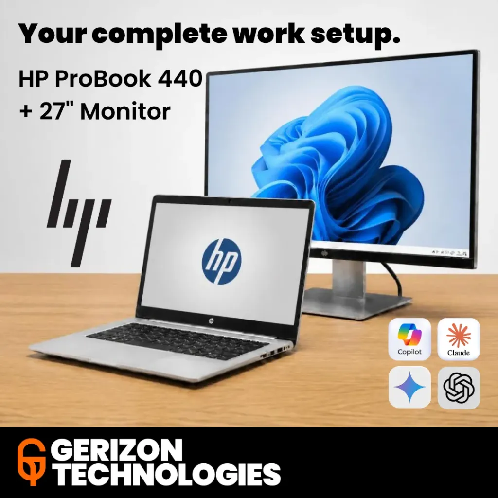 [BUNDLE-PROBOOK440-27MON] 🔥 Complete Work Setup Bundle — HP ProBook 440 G11 + HP 27" FHD Monitor